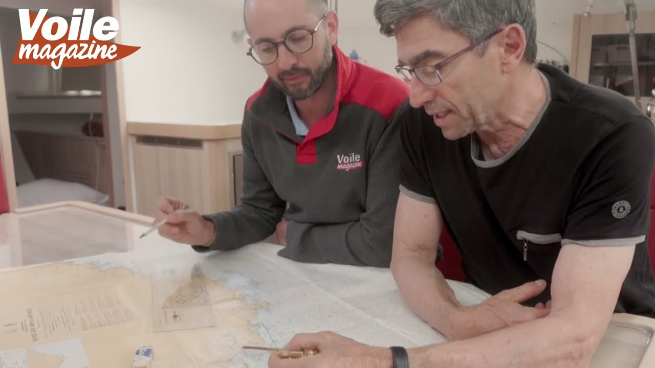 Apprendre à tracer sa route sur une carte marine avec Voile Magazine