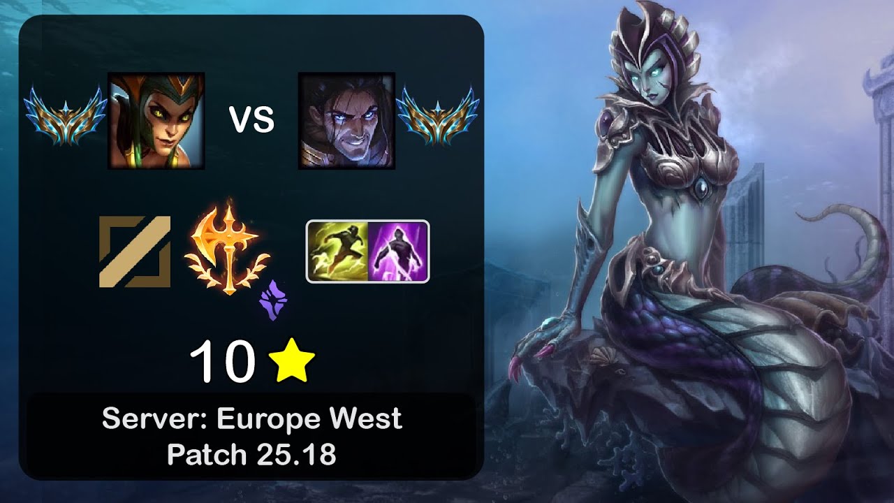 Cassiopeia Mid vs Sylas - EUW Challenger - Patch 25.18