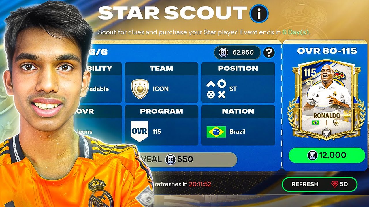 New REAL MADRID Star Scouts Is Amazing! - FC Mobile 