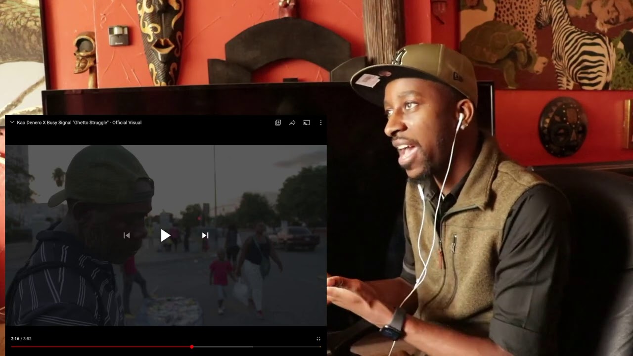 Kao Denero X Busy Signal “Ghetto Struggle” [Reaction]