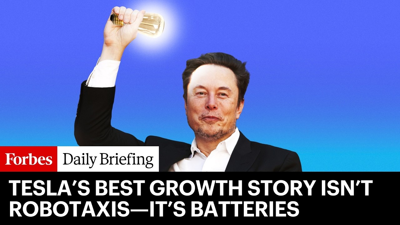 Самая успешная история роста Tesla — это не роботакси, а аккумуляторы.