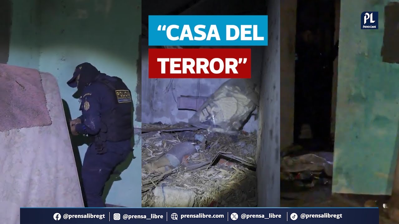 "Casa del Terror": así era el inmueble usado por pandilleros en Villa Nueva para ritos satánicos