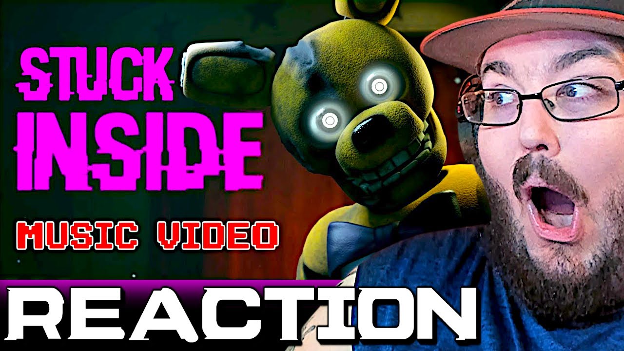 STUCK INSIDE (Feat: The Living Tombstone & Kevin Foster) - Black Gryph0n & Baasik #FNAF REACTION!!!