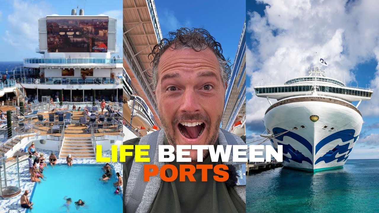 What It's Like To Live Aboard A Cruise Ship at Sea on a World Cruise
