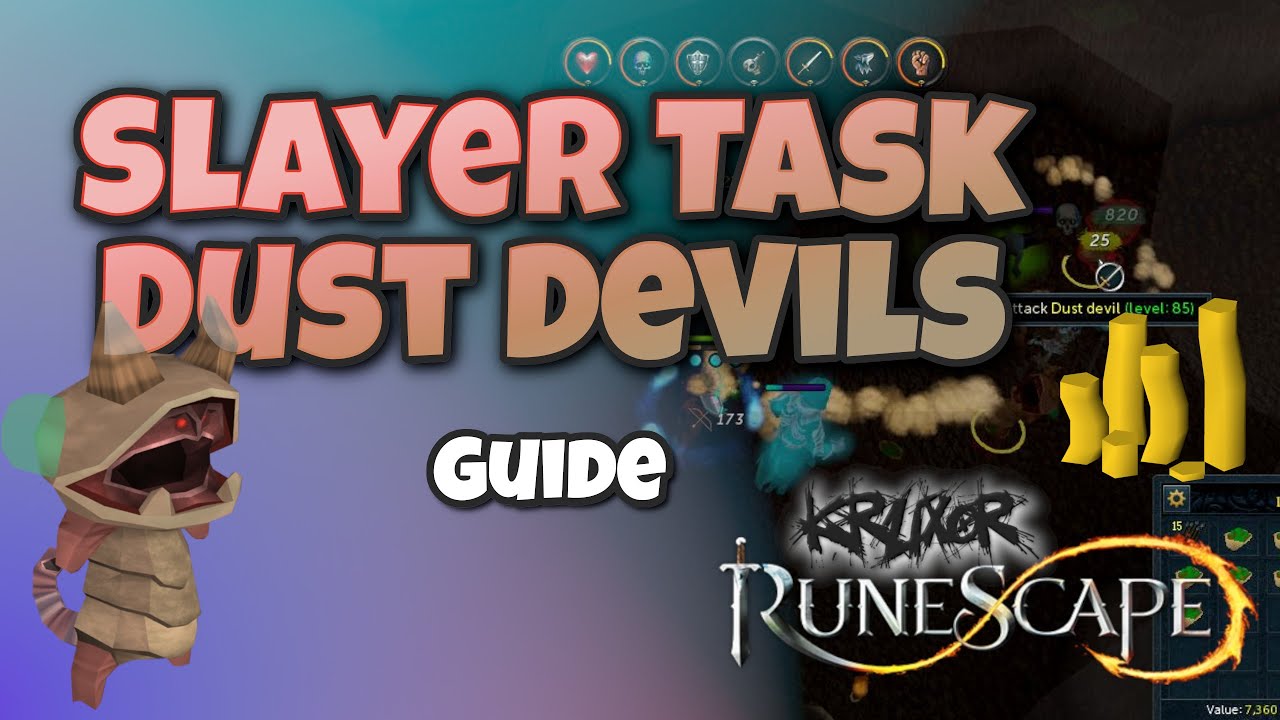 Slayer Task - Dust Devils Guide | Runescape 3