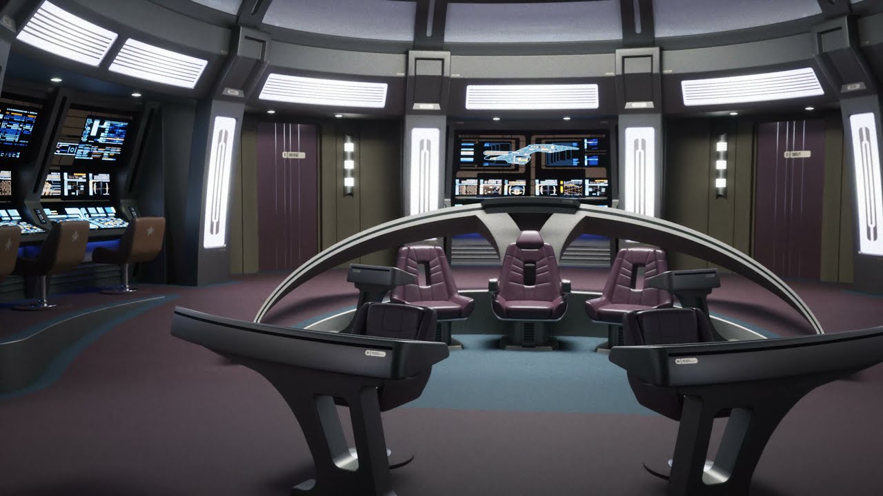 USS Ross Bridge Showcase (VHS Version) - Star Trek Fan Art