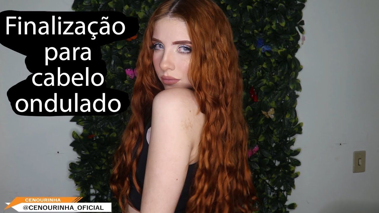 Finalização para cabelo ondulado