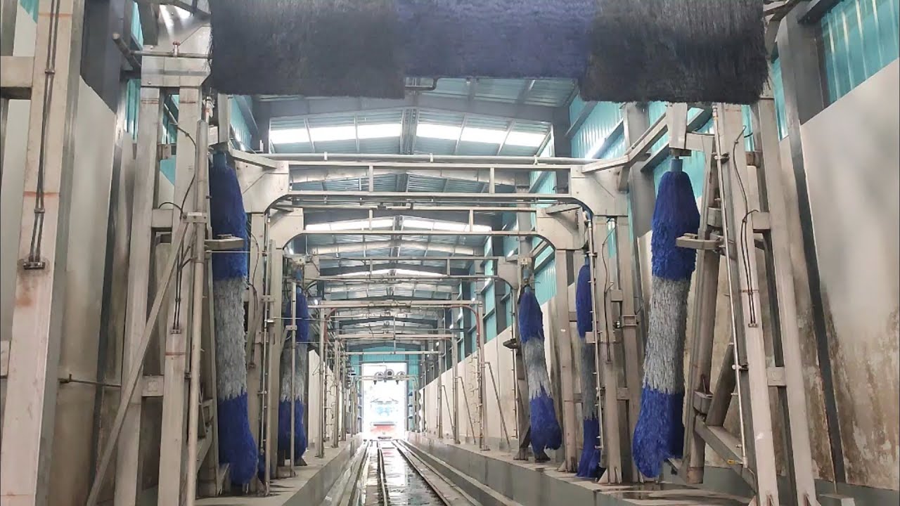 Automatic Train Washing Plant || Making the Washing Plant ready to wash a Train (Part-1)