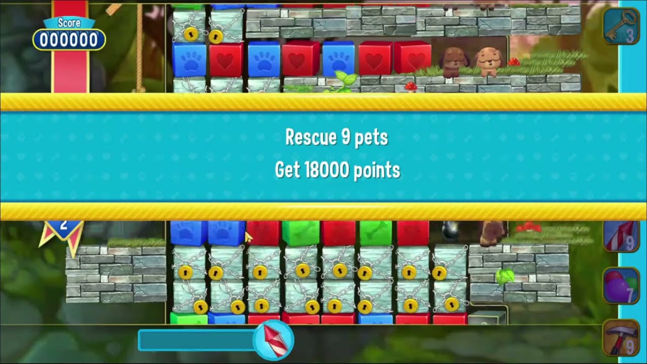 Pet Rescue Saga level 33 Gameplay