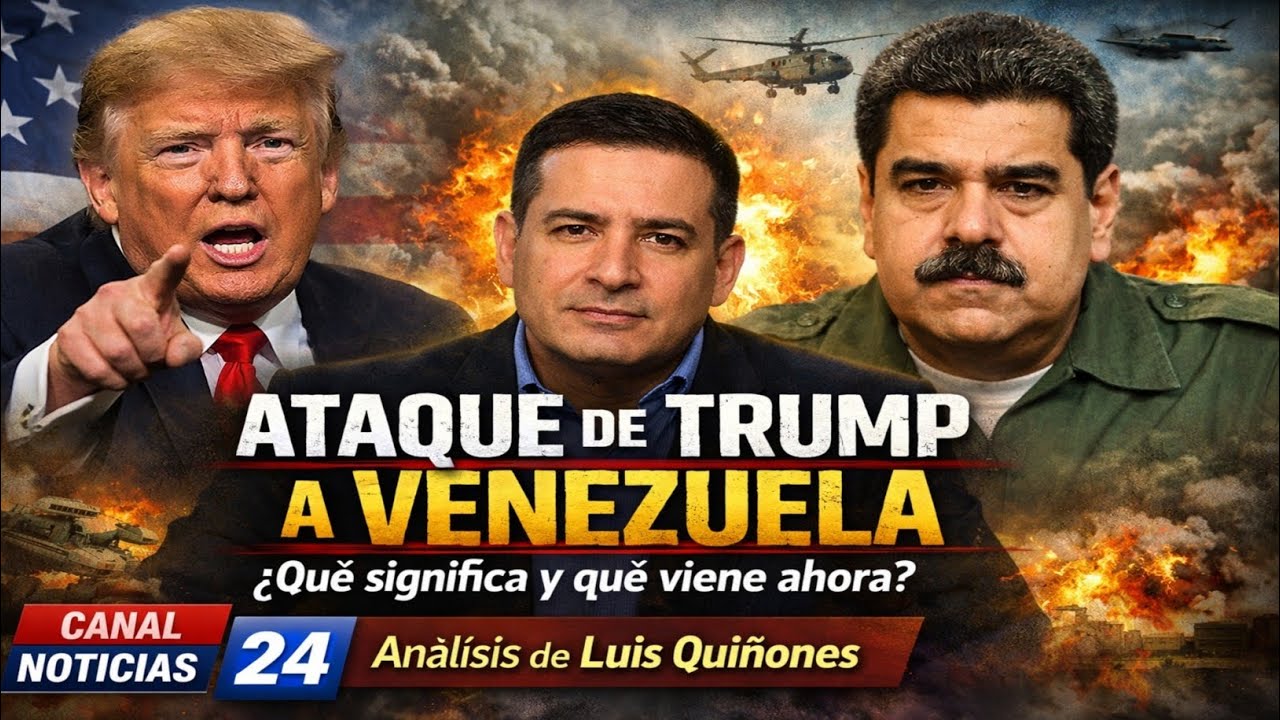 Trump lanza el primer ataque contra Venezuela: ¿qué significa y qué viene ahora? | Análisis de Luis