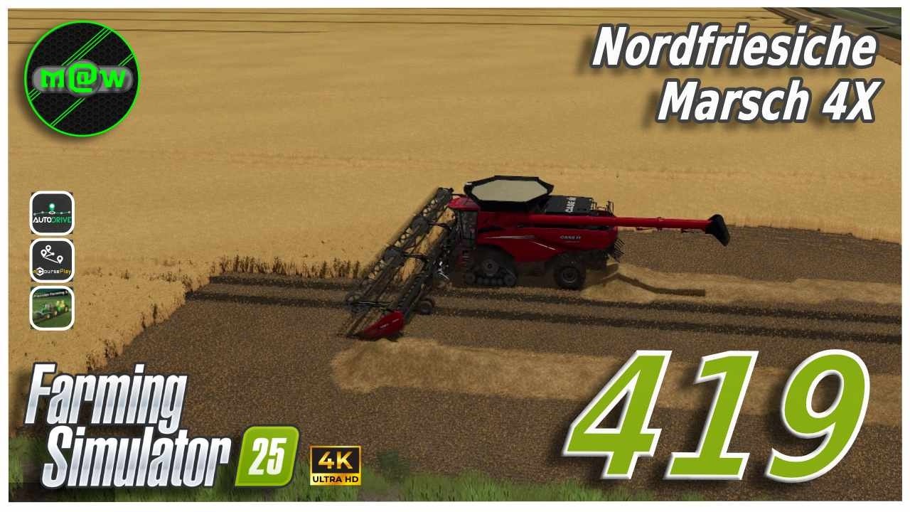 FS 25 NF Marsch 419 🚜 - L'orzo che serve per fare la birreria #fs25 #letsplay