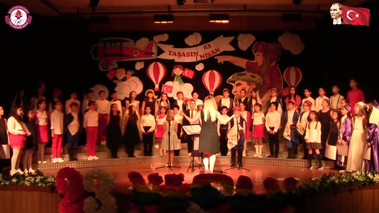 MEV Koleji Özel Basınköy Okulları 23 Nisan Ulusal Egemenlik ve Çocuk Bayramı Töreni