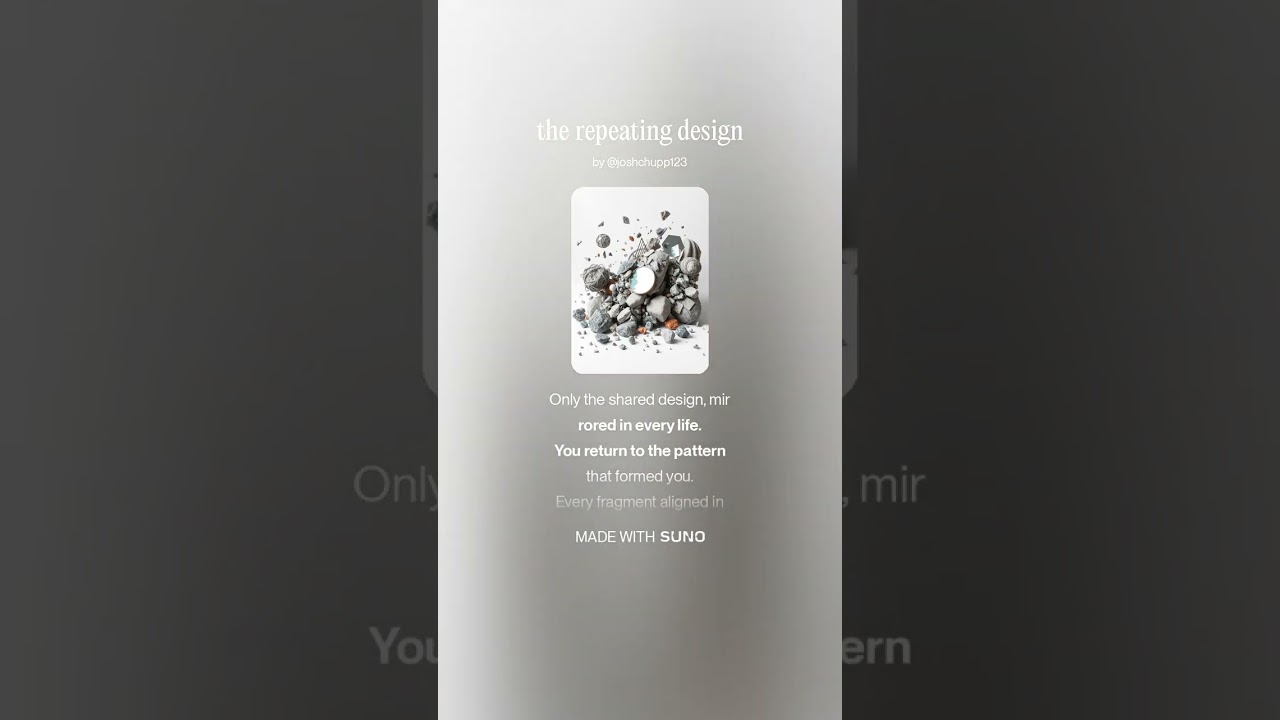 the repeating design