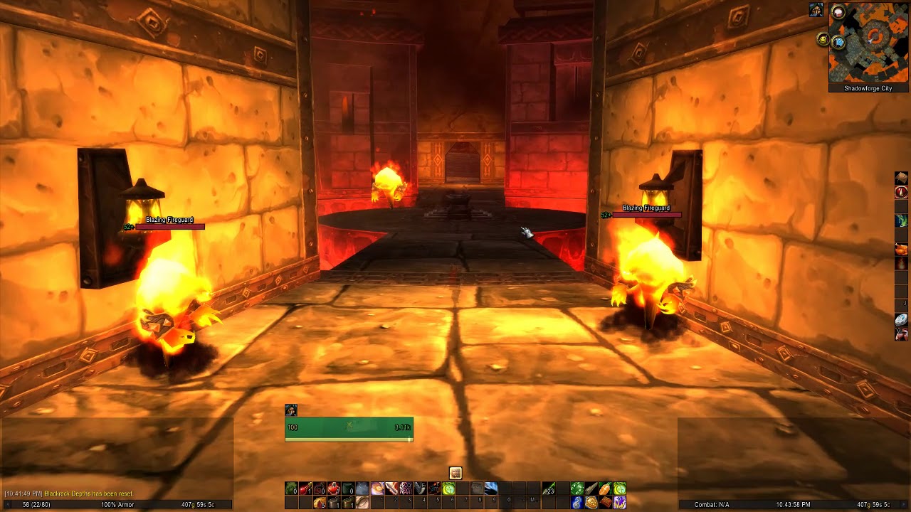 Molten Core (MC) Attunement Run Rogue Solo in Vanilla WoW / WoW Classic