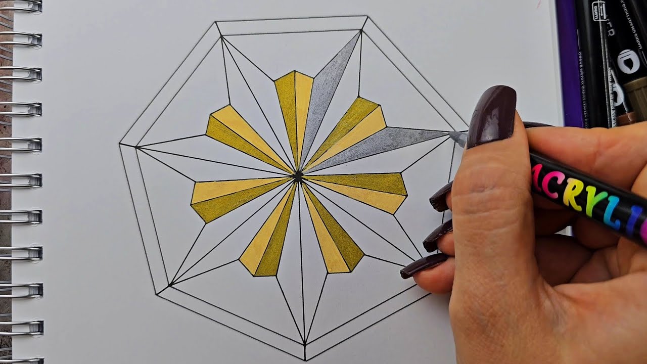 Relaxing ASMR Mandala | Meditative Music for Stress Relief