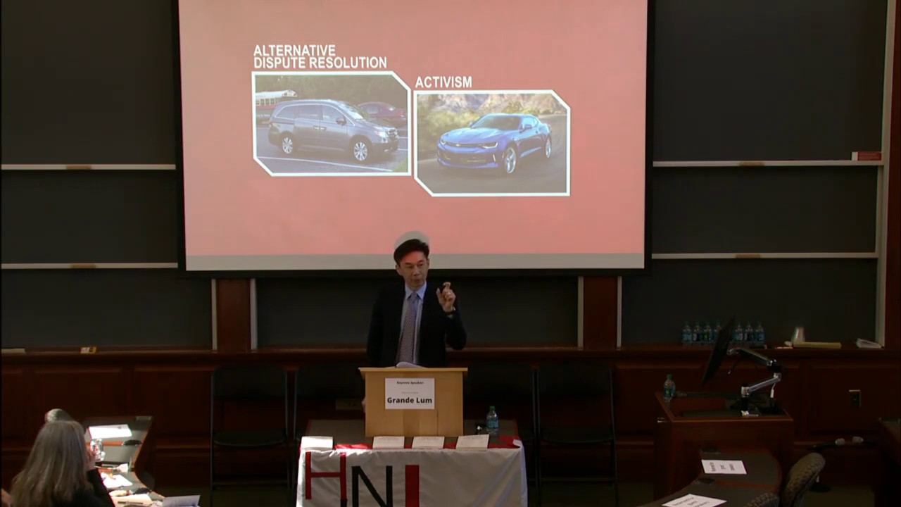 Harvard Negotiation Law Review 2017 Symposium: Grande Lum keynote
