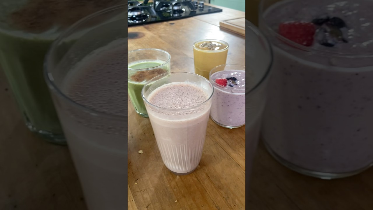 5 batidos perfectos para cenar y dormir bien
