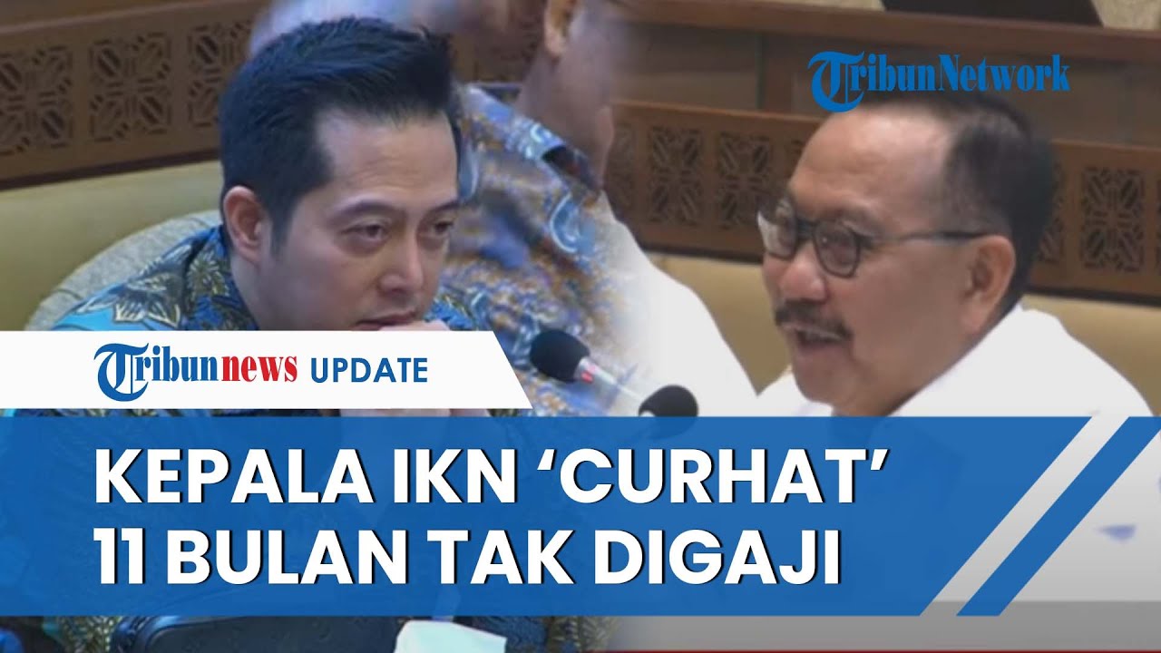 Kini Mundur, Kepala IKN Pernah 'Curhat' di DPR Belum Dibayar 11 Bulan selama Pimpin Pembangunan IKN