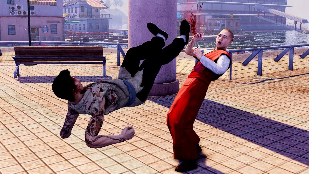 Sleeping Dogs (ПК) — Забавные и брутальные рэгдоллы — Свободный игровой процесс [4K/60 кадров в с...
