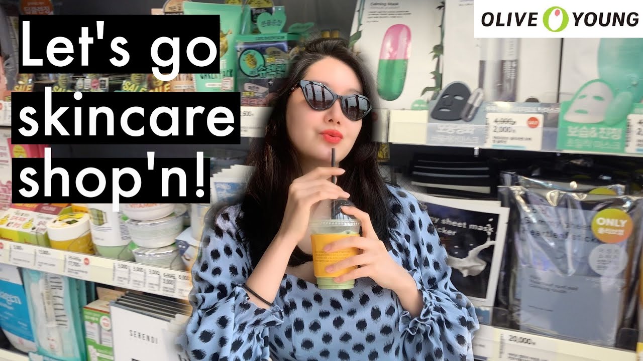 New Hot Korean Skincare at Oliveyoung! Let's go skincare shop'n💙