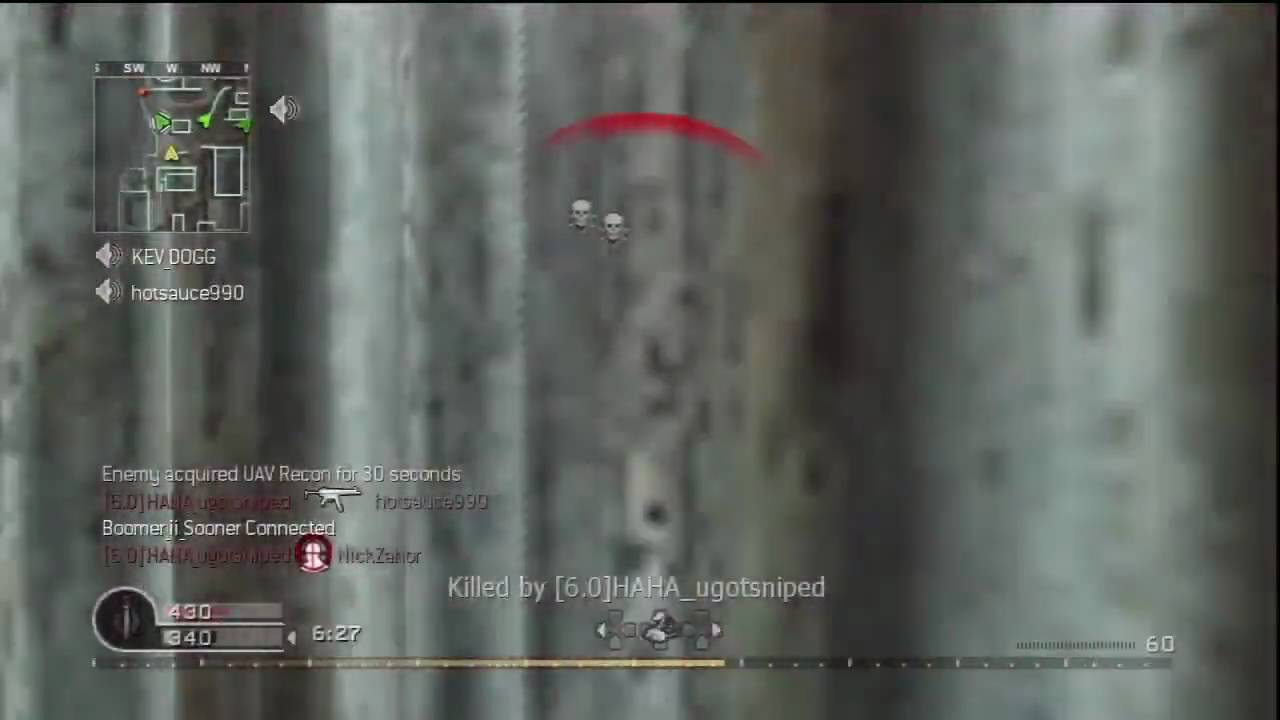COD4 21-12 TDM on Downpour with M4 - PS3 HD PVR
