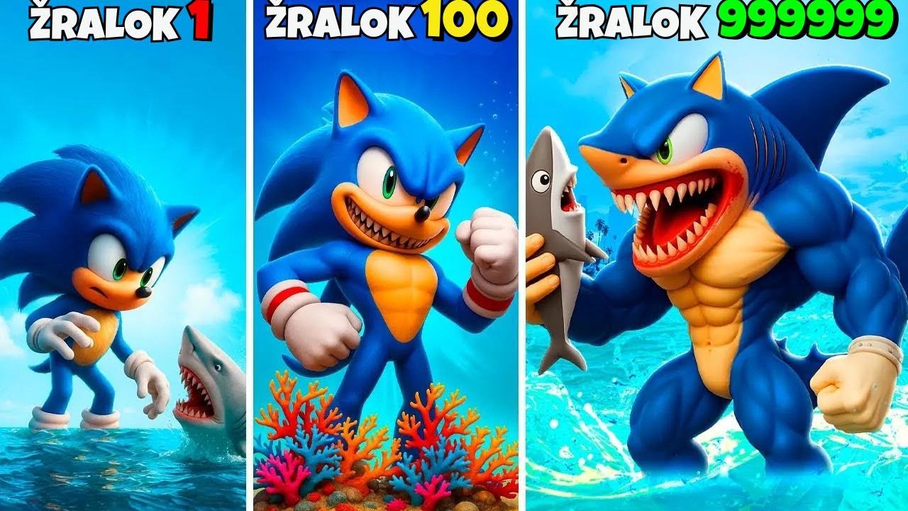 Vylepšuji SHARK SONICA v GTA 5! (mod ze Sonic filmu)