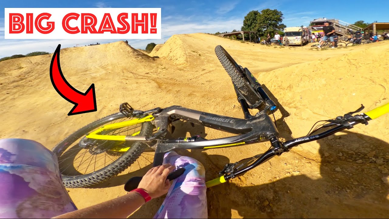 I HAD A BIG CRASH!
