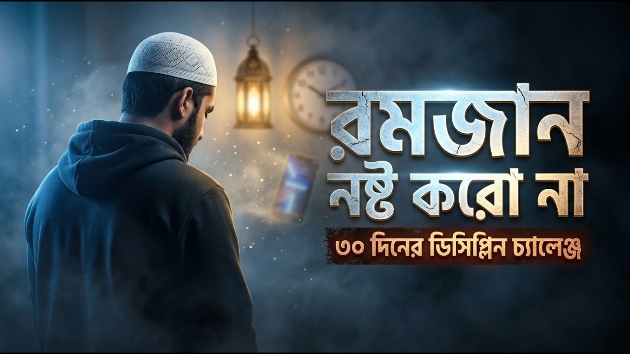  সহজ ৫ ধাপের রুটিন যা তোমার পুরো জীবন বদলে দেবে | Ramadan Productivity Guide