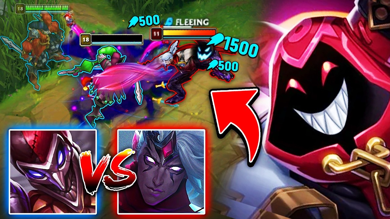 PINK WARD SHACO VS. VARUS TOP MAIN IS A HARD MATCHUP! (I HAD TO GET CREATIVE)