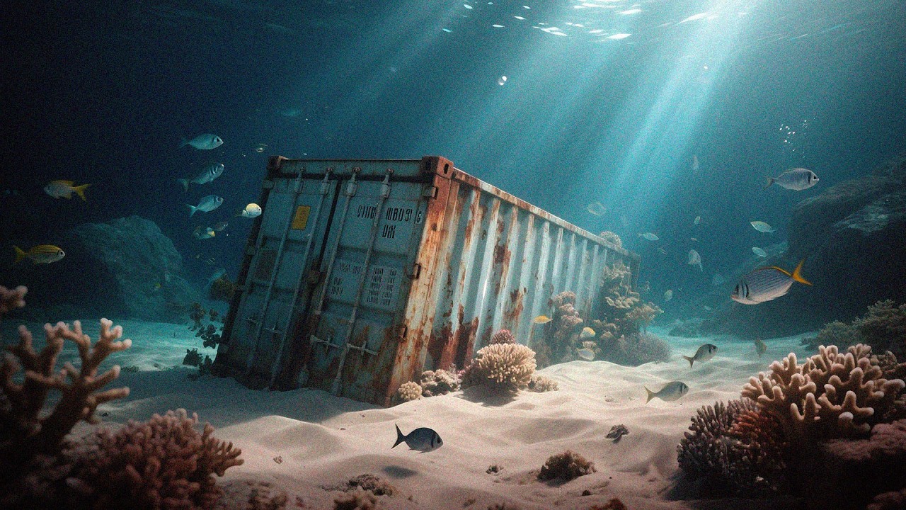 O QUE ACONTECE QUANDO UM CONTÊINER CAI NO MAR? VOCÊ VAI SE SURPREENDER!