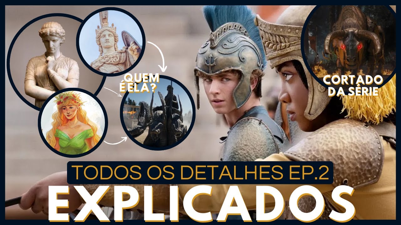 EXPLICADO! DETALHES E CURIOSIDADES EM PERCY JACKSON 2 TEMPORADA - EP. 2