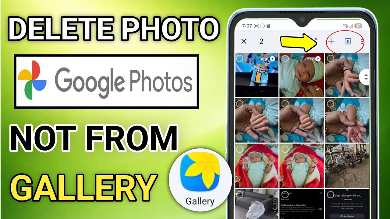 Google Photo Se Photo Delete Kare Par Gallery Se Nahi | Delete Photo From Google Photos Not Gallery