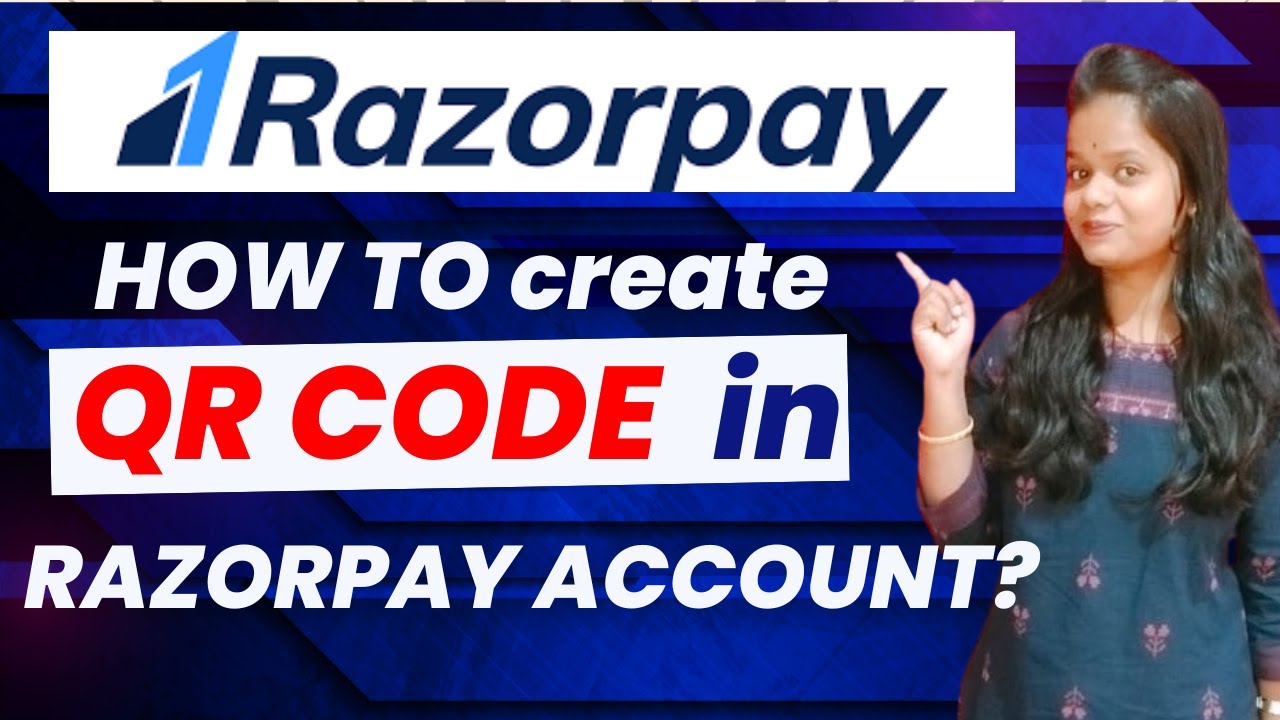 How to generate QR Code in Razorpay account 2024? How to create QR code Razorpay? #infysky #razorpay