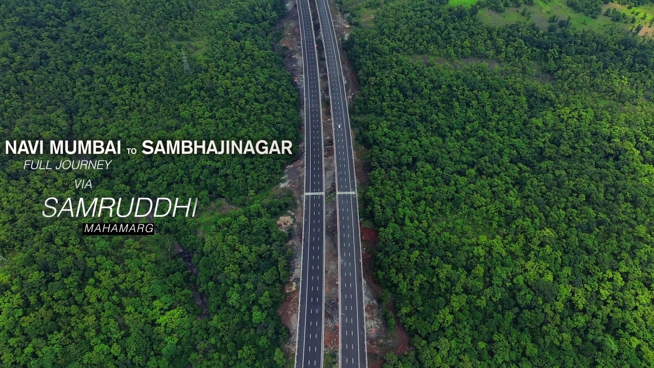 Traveled 335 Km On Samruddhi Mahamarg | Navi Mumbai To Sambhajinagar Road Trip