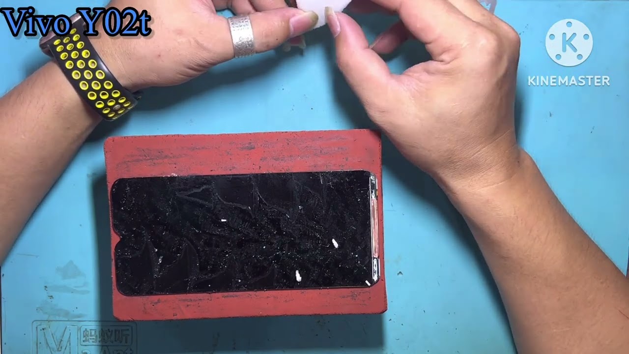 How to Replace Screen Glass On Vivo Y02t/ Cracked Screen Repair/ Hoang Nam FN