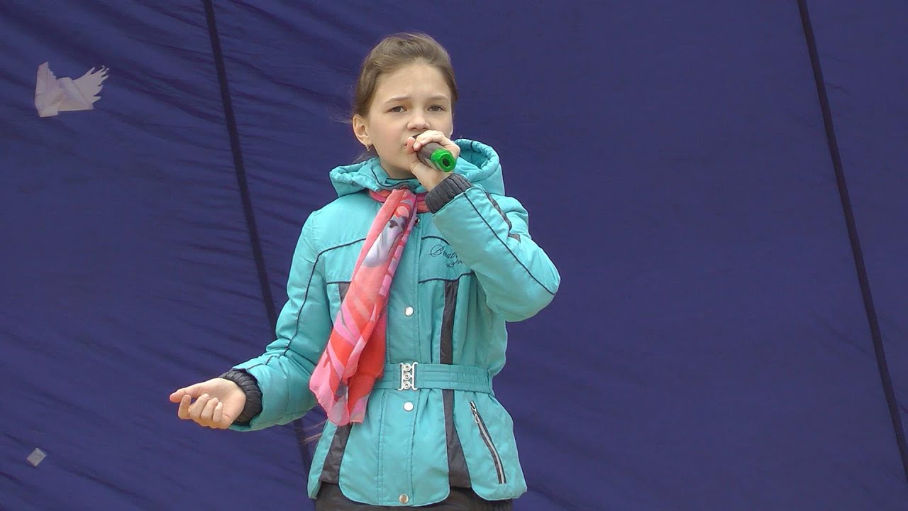 Взмахни Крылами Русь! Диана Видюкова. 9 мая 2014.  Шегарка!