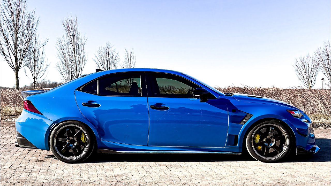 Lexus IS350 с полной установкой на болты | Тюнинг M Force Stage 2