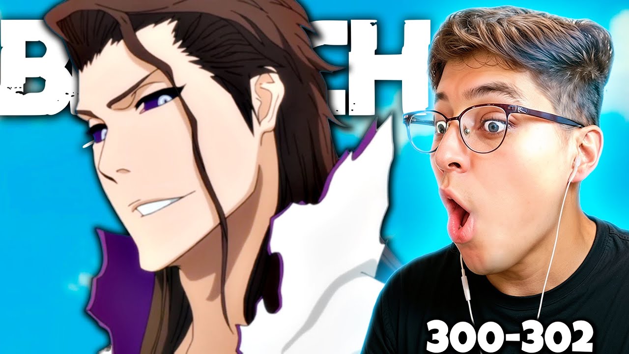 AIZEN TRANSFORMS! | BLEACH Episode 300, 301 & 302 REACTION!