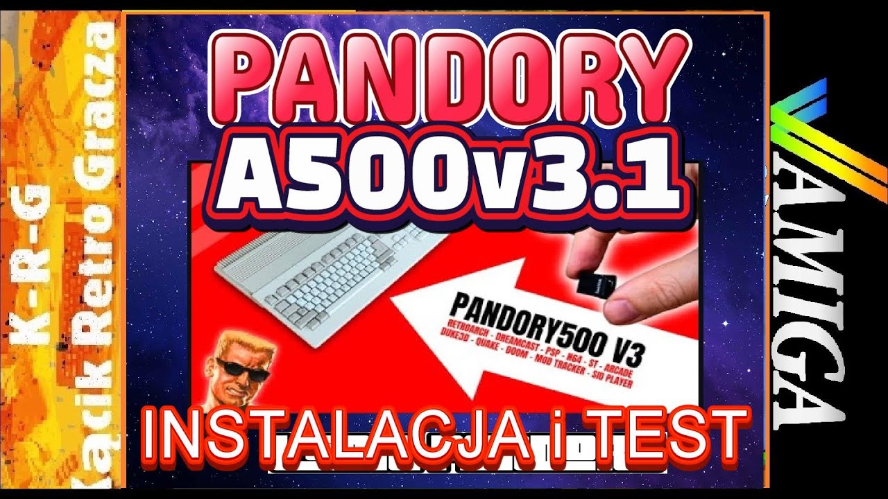 Nowy soft PANDORY500 V3.1 dla THE A500 MINI - NEW 2024 !!!