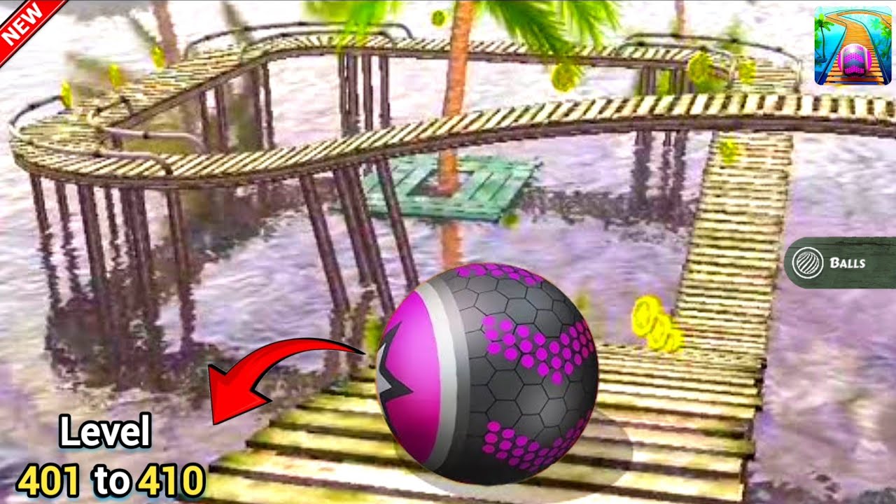 Rollance Adventure Balls, SpeedRun Rollance Adventure Balls Portal Run Gameplay Level 401 to 410
