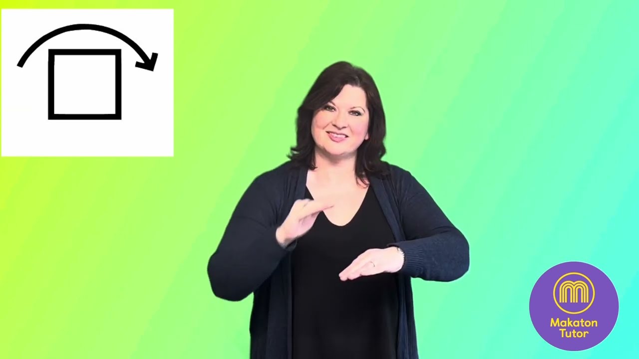 ‘Position and Directional’ Makaton Signs #motivationalmakaton #makaton #position #direction