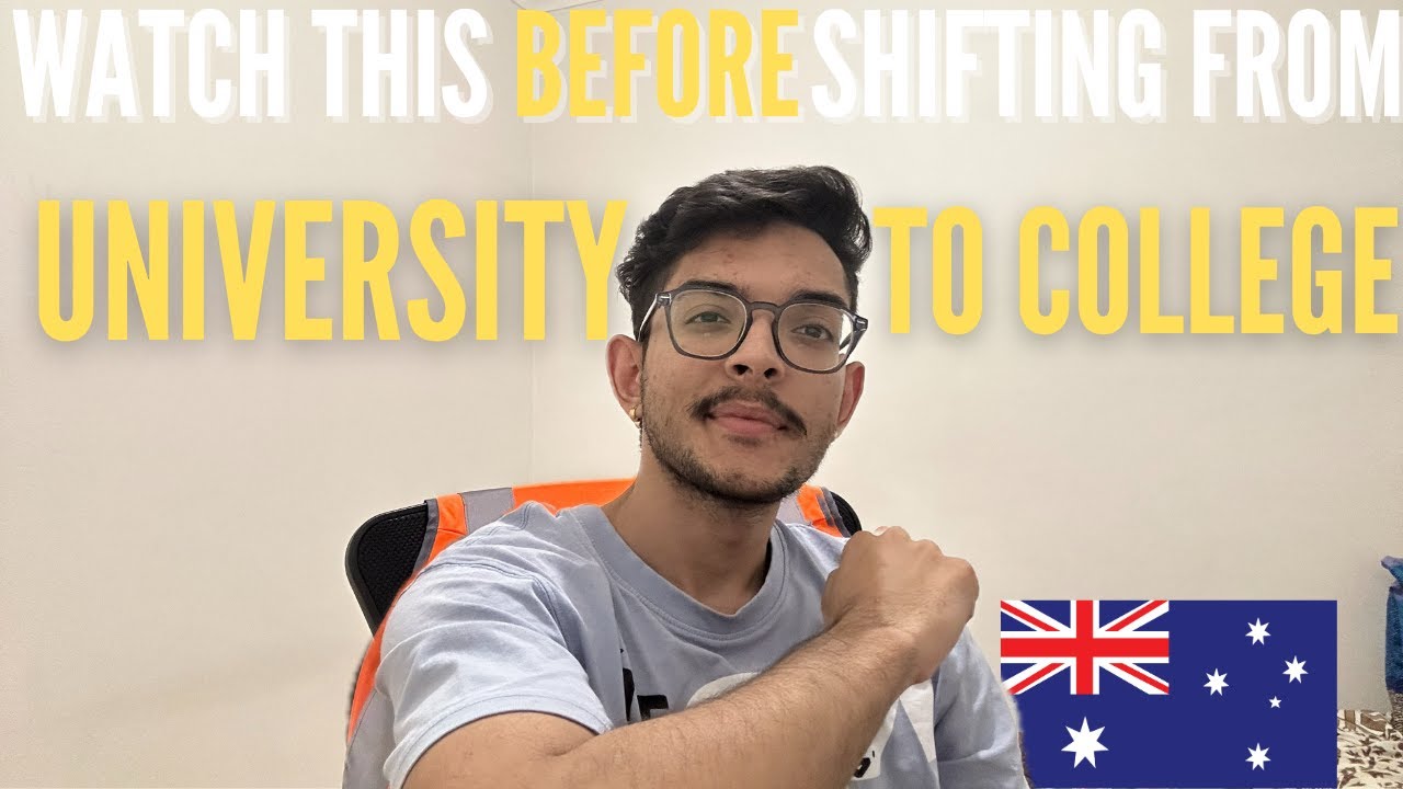 UNIVERSITY VS COLLEGE IN AUSTRALIA | WHICH ONE TO CHOOSE | COLLEGE REALITY | INTERNATIONAL STUDENT
