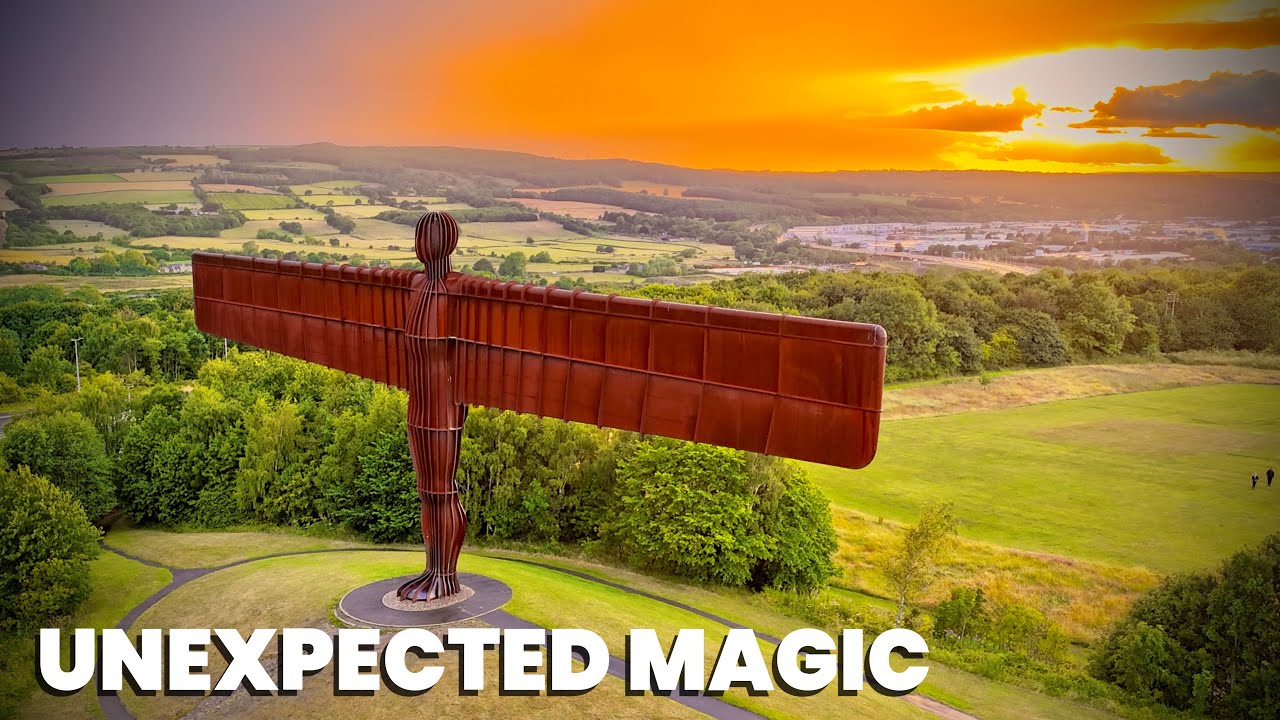 I Flew a Drone Over Britain's Most Iconic Statue – Here's What Happened | Above Angel of The North