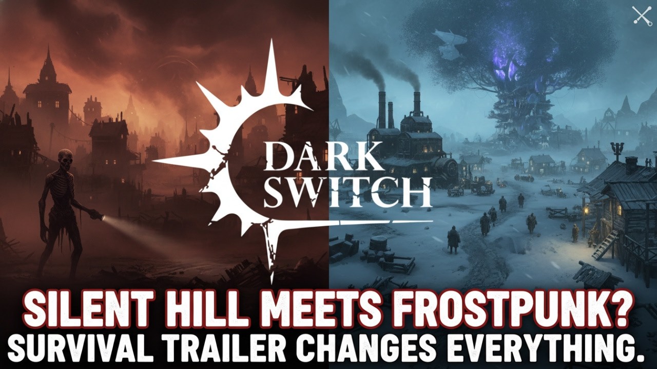 Silent Hill встречается с Frostpunk? Трейлер DarkSwitch меняет представление об играх на выживание!