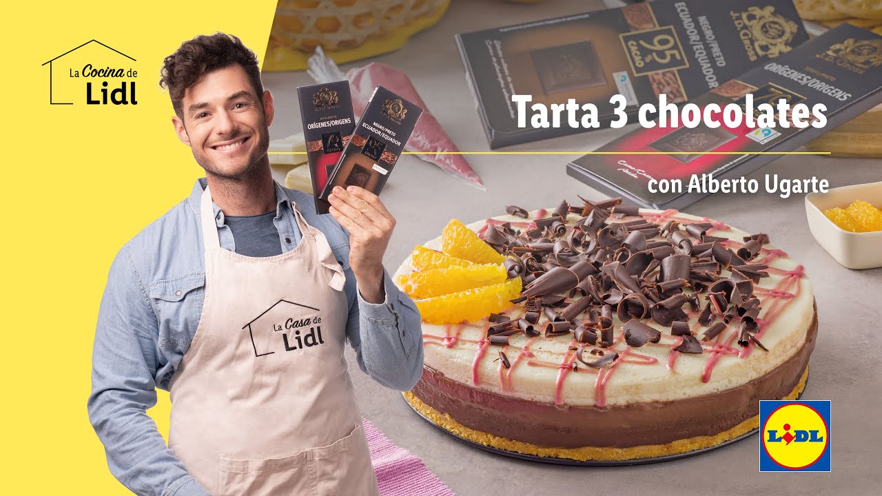 Tarta tres chocolates 🍫🍰 | Recetas de Postres | Lidl España