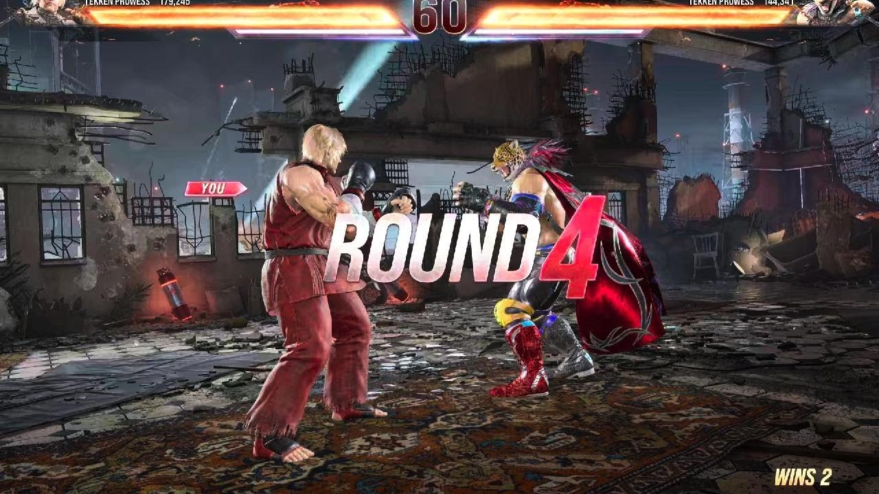 Paul vs King and hwoarang