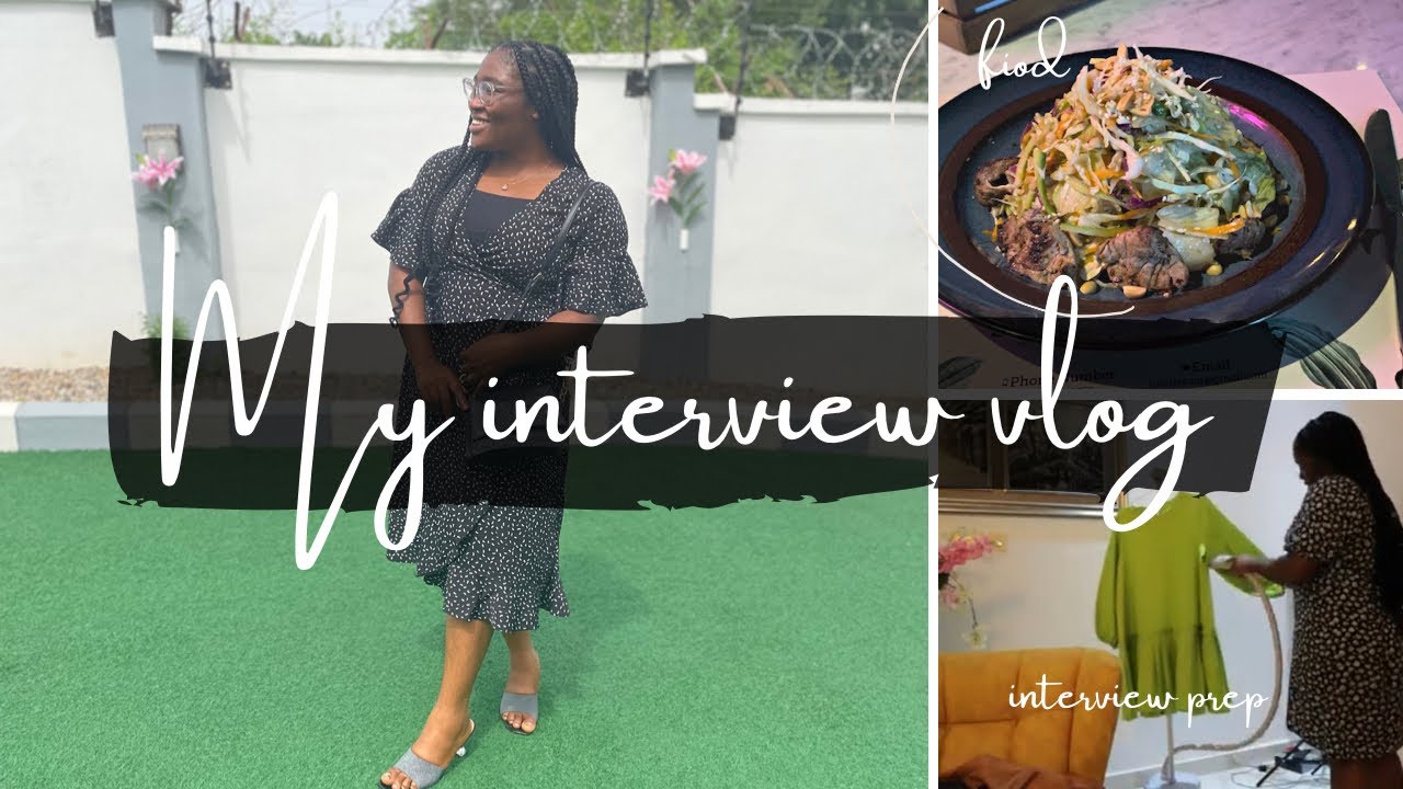 WEEK IN MY LIFE: MY FIRST IN-PERSON JOB INTERVIEW, INTERVIEW PREP WITH ME,