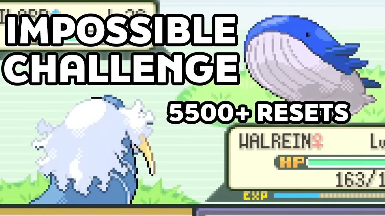 WALREIN RUN! KAIZO IRONMON IMPOSSIBLE CHALLENGE 5500+ RESETS