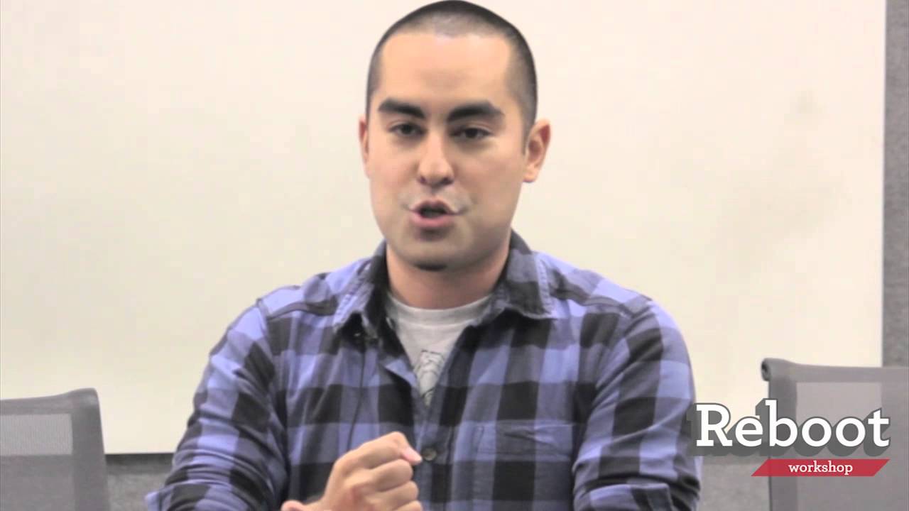 Cesar Kuriyama presents at Reboot Workshop