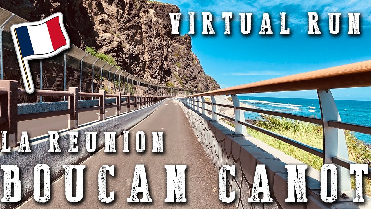 🆃RE🅰DMILL | Virtual 🆁un - BOUCAN CANOT - LA RÉUNION - FRANCE- #treadmill #virtualrun #run